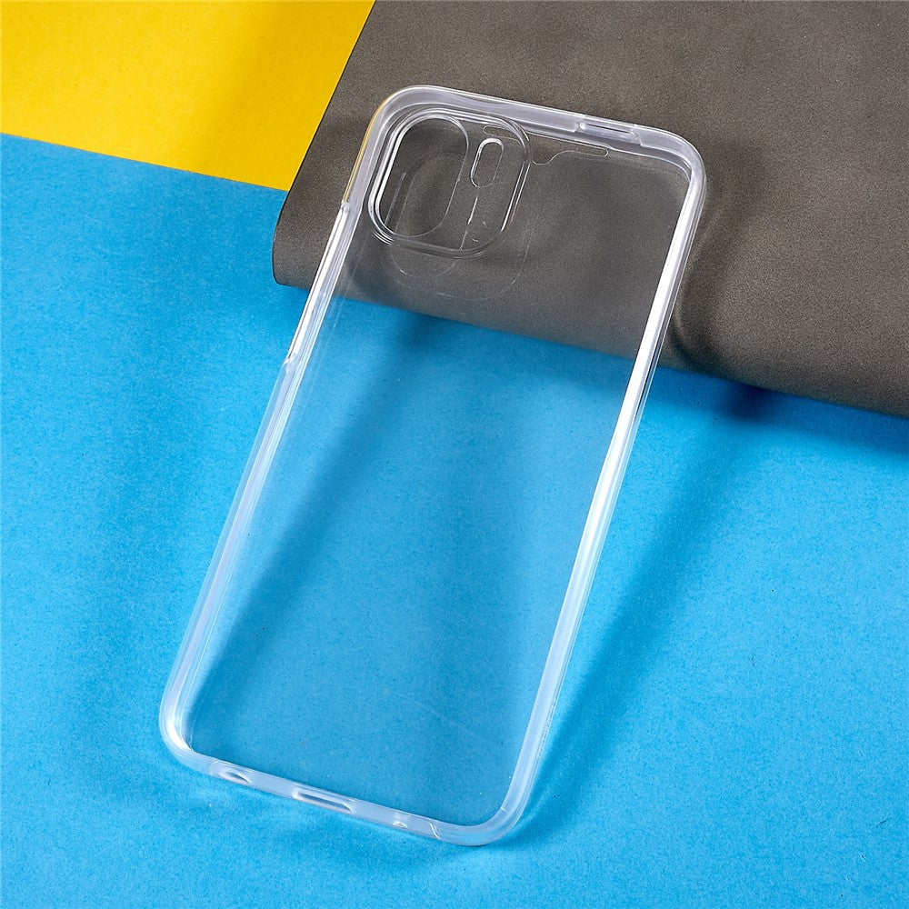 Detachable PET Screen Protector Phone Case for Xiaomi Redmi A1 4G / A2 4G TPU + Acrylic Shockproof Protective Cover