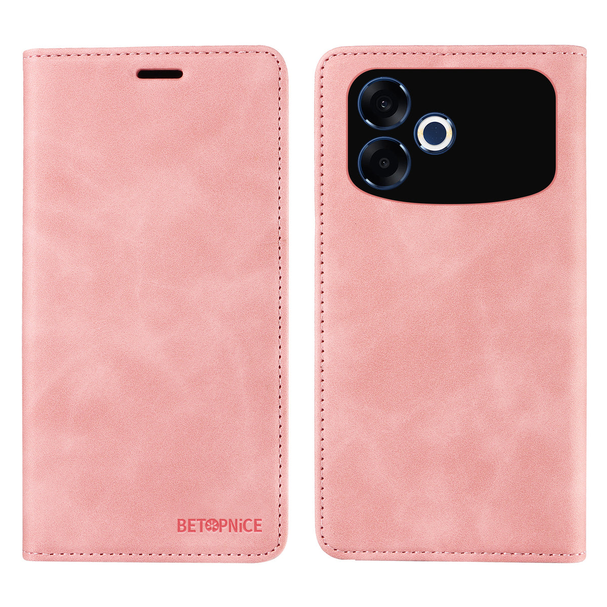BETOPNICE för Oppo F33 Pro 5G / Oppo A6s Pro 5G-skal Magnetisk stängning RFID-blockerande plånboksfodral Lädermobilskal