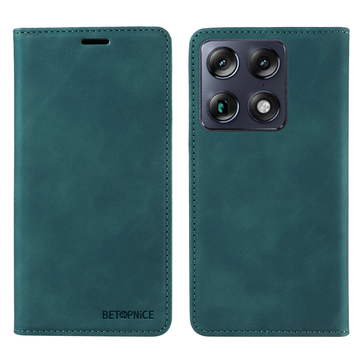 BETOPNICE til Motorola Signature 5G Cover Magnetisk Lukning RFID Blokerende Pung Stand Læder Telefoncover