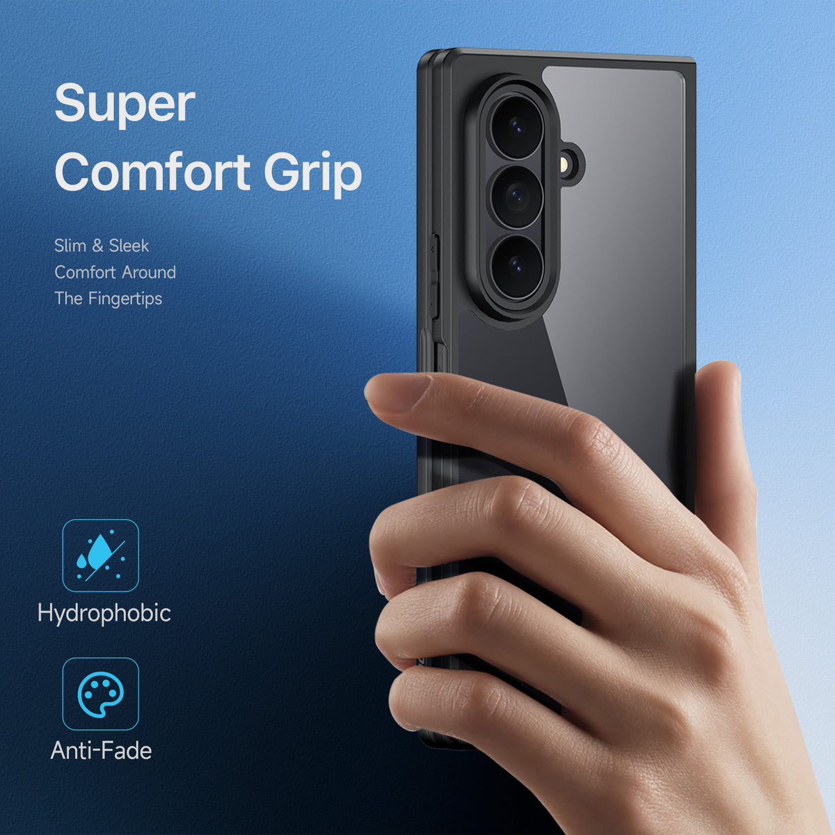 DUX DUCIS til Samsung Galaxy Z Fold8 Ultra / Z Fold7 5G Aimo-serien PC + TPU klart bagcover (REACH-certificering)