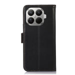 For Xiaomi 17T Pro Case RFID Blocking Genuine Cow Leather Wallet Phone Cover