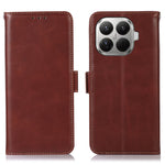 For Xiaomi 17T Pro Case RFID Blocking Genuine Cow Leather Wallet Phone Cover