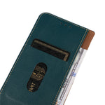 KHAZNEH For Xiaomi 17T Pro Case Wallet Genuine Cow Leather Phone Cover Nappa Texture