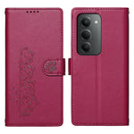 Xiaomi Redmi 15 4G (EU) (171mm) / 15 5G (EU) (171mm) etui med sødt kattemønster, PU-læder og pungfunktion samt håndledsrem