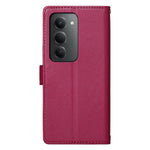 Xiaomi Redmi 15 4G (EU) (171mm) / 15 5G (EU) (171mm) etui med sødt kattemønster, PU-læder og pungfunktion samt håndledsrem