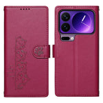 For Xiaomi 17 Pro Case Adorable Cat Pattern PU Leather Wallet Phone Cover with Wrist Strap