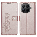 For Xiaomi 15T Pro Case Adorable Cat Pattern PU Leather Wallet Phone Cover with Wrist Strap