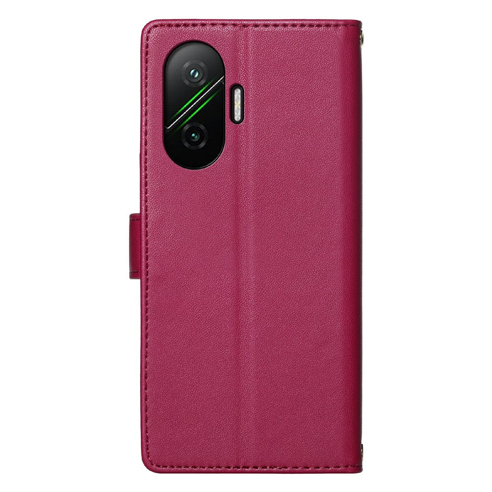 For Xiaomi Redmi Turbo 4 Pro 5G / Poco F7 5G Case Adorable Cat Pattern PU Leather Wallet Phone Cover with Wrist Strap