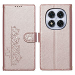 For Xiaomi Redmi Note 14 Pro 5G / Poco X7 5G Case Adorable Cat Pattern PU Leather Wallet Phone Cover with Wrist Strap