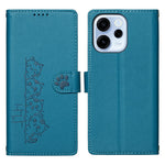 For Oppo Reno15 F 5G Case Adorable Cat Pattern PU Leather Wallet Phone Cover with Wrist Strap