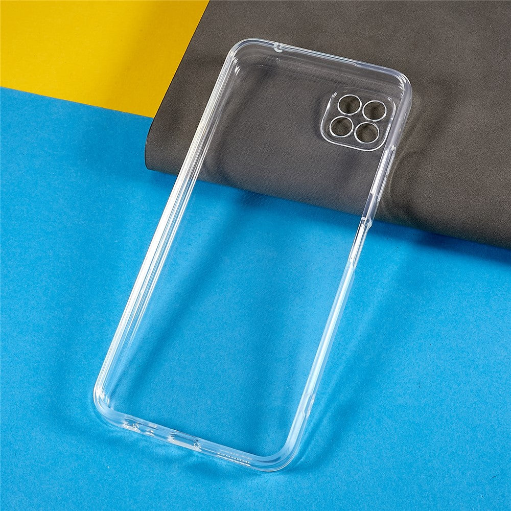 Dustproof Phone Cover for Samsung Galaxy A22 5G (EU Version), 1.5mm Thickened HD Clear Phone Case Flexible TPU Phone Back Shell