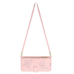 For Xiaomi Redmi Note 15 4G (Global)  /  Note 15 5G (Global)  /  Poco M8 5G Case Glitter Butterfly Zipper Pocket Stand Leather Phone Cover with Hand Strap / Shoulder Strap
