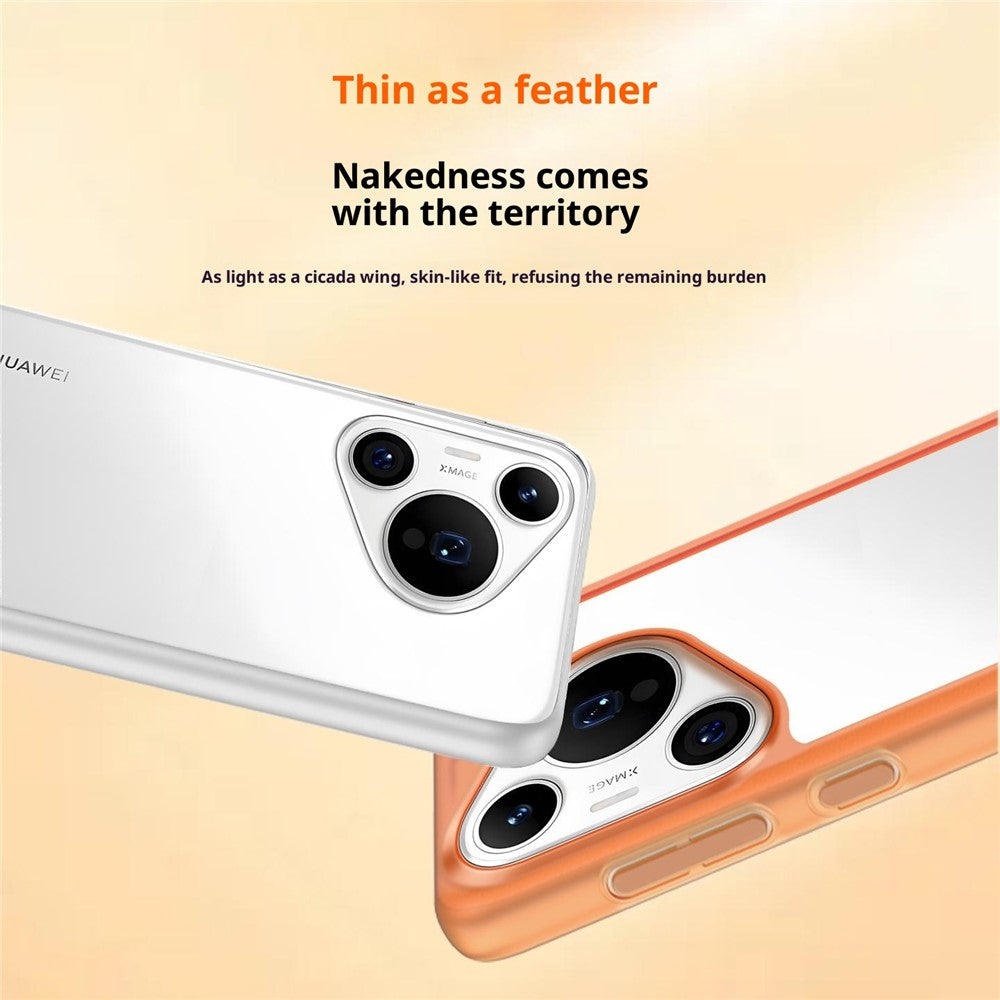 For Huawei Pura 90 Pro Case Hollow Heat Dissipation PC Bumper Phone Cover