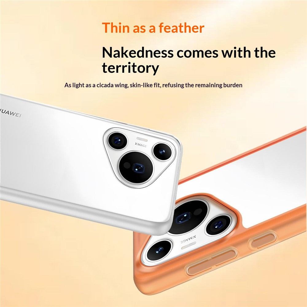 For Huawei Pura 90 Case Hollow Heat Dissipation PC Bumper Phone Cover