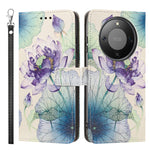 For Honor X9d 5G / Honor Magic8 Lite 5G / Honor X70 5G Case Pattern Printing PU Leather Flip Wallet Phone Cover with Wrist Strap