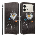 For Honor 600 Pro 5G / Honor 600 5G Case Pattern Printing PU Leather Flip Wallet Phone Cover with Wrist Strap