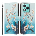 For Honor X70i / Honor X60i 5G / Honor 400 Lite 5G Case Pattern Printing PU Leather Flip Wallet Phone Cover with Wrist Strap