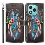 For Honor X70i / Honor X60i 5G / Honor 400 Lite 5G Case Pattern Printing PU Leather Flip Wallet Phone Cover with Wrist Strap