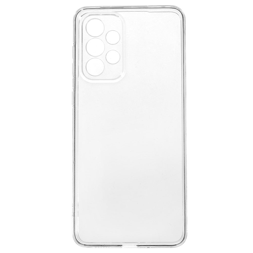 Samsung Galaxy A33 5G Dammtät Reptålig 1,5 mm Förtjockad HD Genomskinlig mobilskal Flexibelt TPU mobilskal Baksida