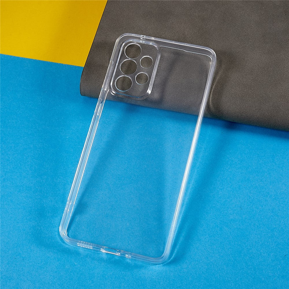 For Samsung Galaxy A33 5G Dustproof Anti-scratch 1.5mm Thickened HD Clear Phone Cover Flexible TPU Phone Back Case