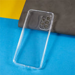 For Samsung Galaxy A33 5G Dustproof Anti-scratch 1.5mm Thickened HD Clear Phone Cover Flexible TPU Phone Back Case
