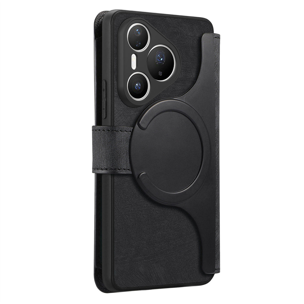 CASENEO MW-02-cover til Huawei Pura 80 Ultra, aftageligt magnetisk læderetui med flipfunktion