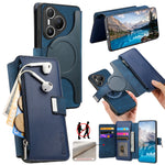 CASENEO MW-02-cover til Huawei Pura 80 Ultra, aftageligt magnetisk læderetui med flipfunktion