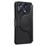 CASENEO för Motorola Signature 5G / Motorola Moto X70 Air Pro 5G Magnetiskt fodral Avtagbart läderfodral för mobil