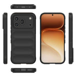 WANLONFENG for Honor 600 Pro 5G TPU Case  HD Series Anti Slip Phone Cover with Tempered Glass