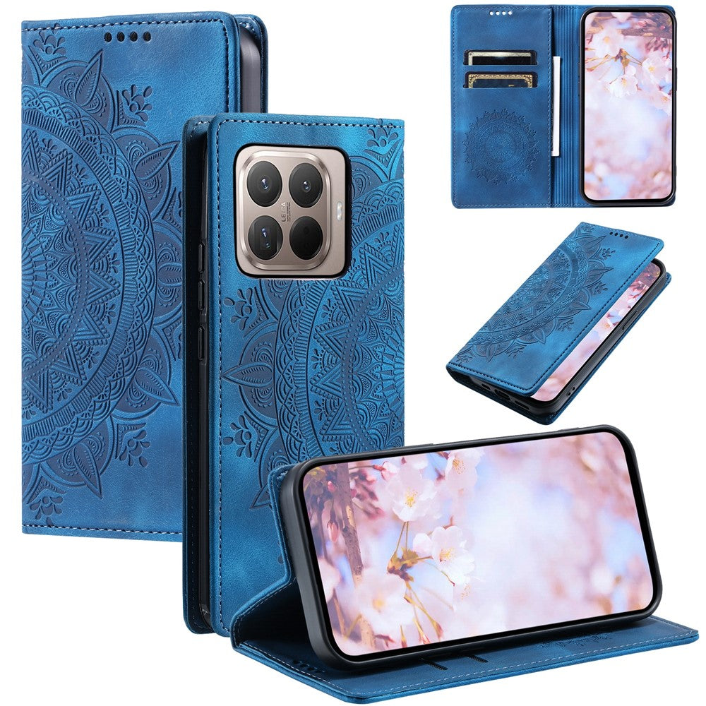 For Xiaomi 17T Case Magnetic Closing Leather Phone Cover Pattern Imprinted