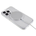Magnetic Case for iPhone 13 Pro Max 6.7 inch, Hard Acrylic Soft TPU Transparent Phone Cover Compatible with MagSafe