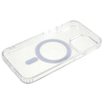 Magnetic Case for iPhone 13 Pro Max 6.7 inch, Hard Acrylic Soft TPU Transparent Phone Cover Compatible with MagSafe
