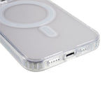 Magnetic Case for iPhone 13 Pro Max 6.7 inch, Hard Acrylic Soft TPU Transparent Phone Cover Compatible with MagSafe