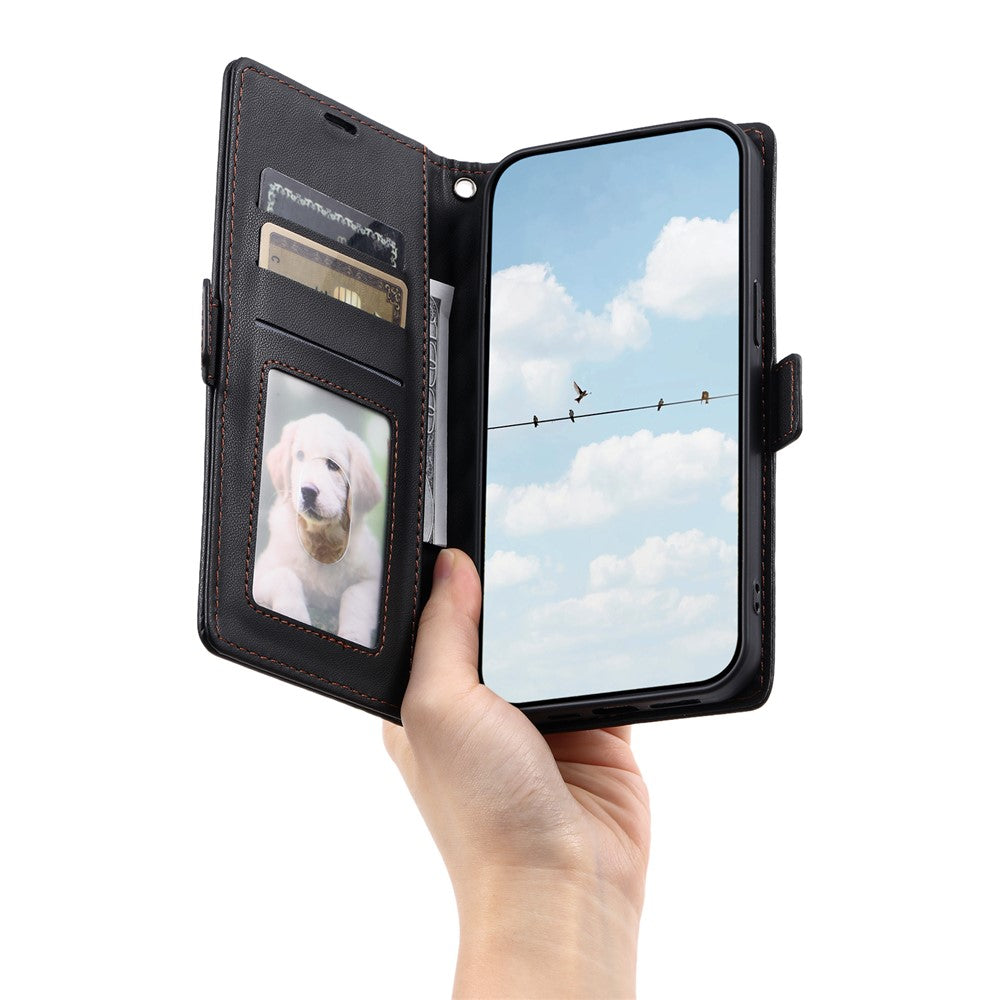 For Xiaomi 17T Pro Leather Case Rhombus Texture Wallet Stand Phone Cover with Wrist Strap