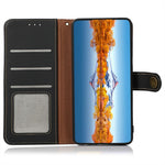 KHAZNEH for Xiaomi 17T Pro Case Genuine Cow Leather RFID Blocking Wallet Phone Cover