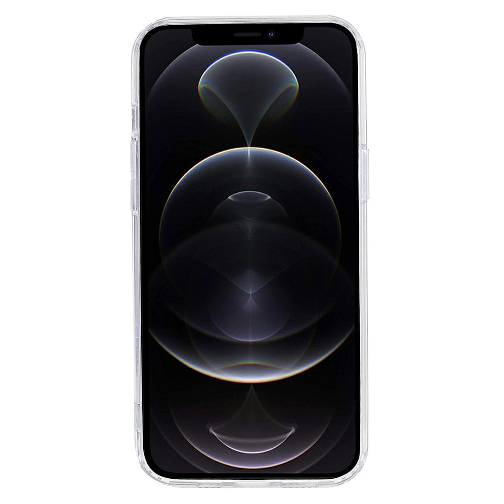 For iPhone 12 Pro Max 6.7 inch Magnetic Phone Case Compatible with MagSafe Hard Acrylic Soft TPU Drop-proof Cover
