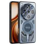 ABEEL For Oppo Find X9 Ultra 5G Magnetic Case Aluminum Alloy + PC + TPU Hollow Heat Dissipation Phone Cover