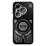 ABEEL Magnetiskt Skal För Huawei Pura 90 Pro Aluminiumlegering + PC + TPU Ihåligt Värmeavledande mobilskal