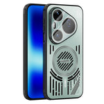 ABEEL Magnetiskt Skal För Huawei Pura 90 Pro Max Aluminiumlegering + PC + TPU Ihåligt Värmeavledande mobilskal