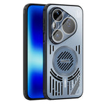ABEEL Magnetiskt Skal För Huawei Pura 90 Pro Max Aluminiumlegering + PC + TPU Ihåligt Värmeavledande mobilskal