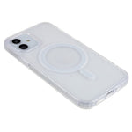 For iPhone 12 / 12 Pro 6.1 inch Hard Acrylic Soft TPU Case Compatible with MagSafe Crystal Clear Cell Phone Cover