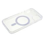Transparent Case for iPhone 13 mini 5.4 inch, Acrylic Back TPU Frame Shockproof Phone Cover Compatible with MagSafe