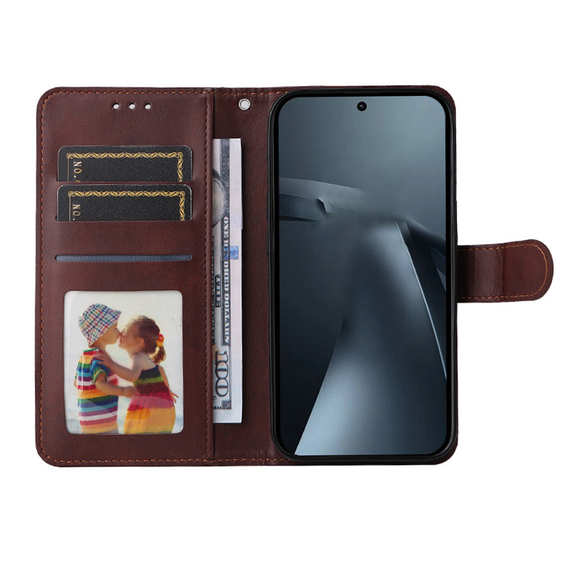 HAT PRINCE for Xiaomi 17T Wallet Case ENKAY  Leather Phone Stand Cover with 0.18mm Screen Protector, Ultrasonic Fingerprint Unlock