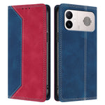 For Xiaomi Redmi K90 Max 5G Leather Case Skin Touch Color Splicing RFID Blocking Wallet Stand Phone Cover