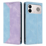 For Xiaomi Redmi K90 Max 5G Leather Case Skin Touch Color Splicing RFID Blocking Wallet Stand Phone Cover