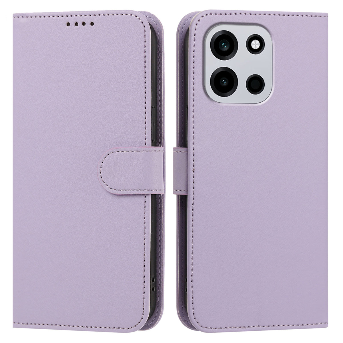OnePlus Nord CE6 5G / Nord 6 5G / Turbo 6V 5G / Turbo 6 5G Läderfodral Plånboksfodral Enfärgat Fallskyddande mobilskal