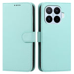 For Xiaomi 17T Pro Leather Case Wallet Stand Solid Color Anti Drop Phone Cover