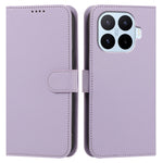 For Xiaomi 17T Pro Leather Case Wallet Stand Solid Color Anti Drop Phone Cover