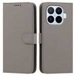 For Xiaomi 17T Pro Leather Case Wallet Stand Solid Color Anti Drop Phone Cover