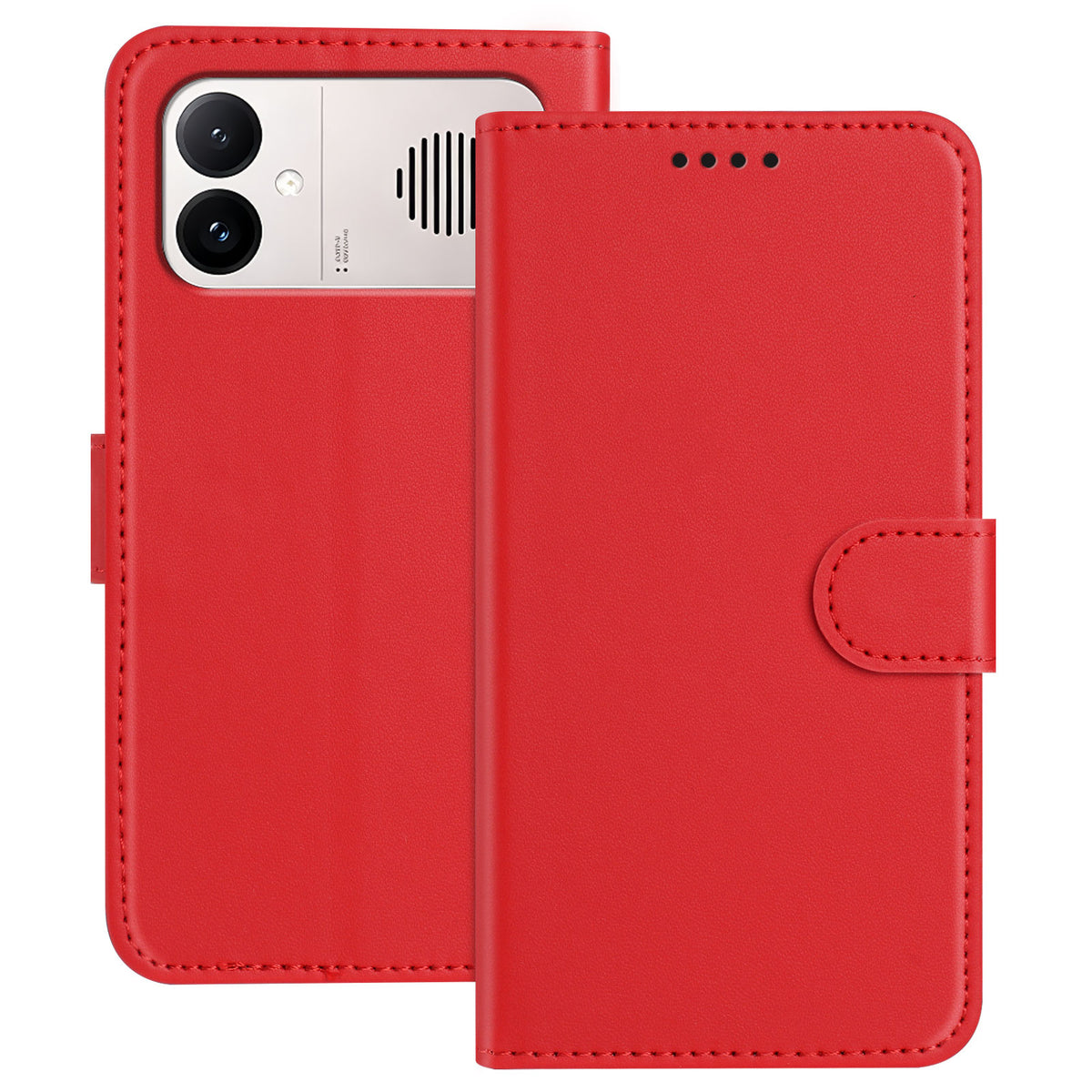 For Xiaomi Redmi K90 Max 5G Leather Case Wallet Stand Solid Color Anti Drop Phone Cover